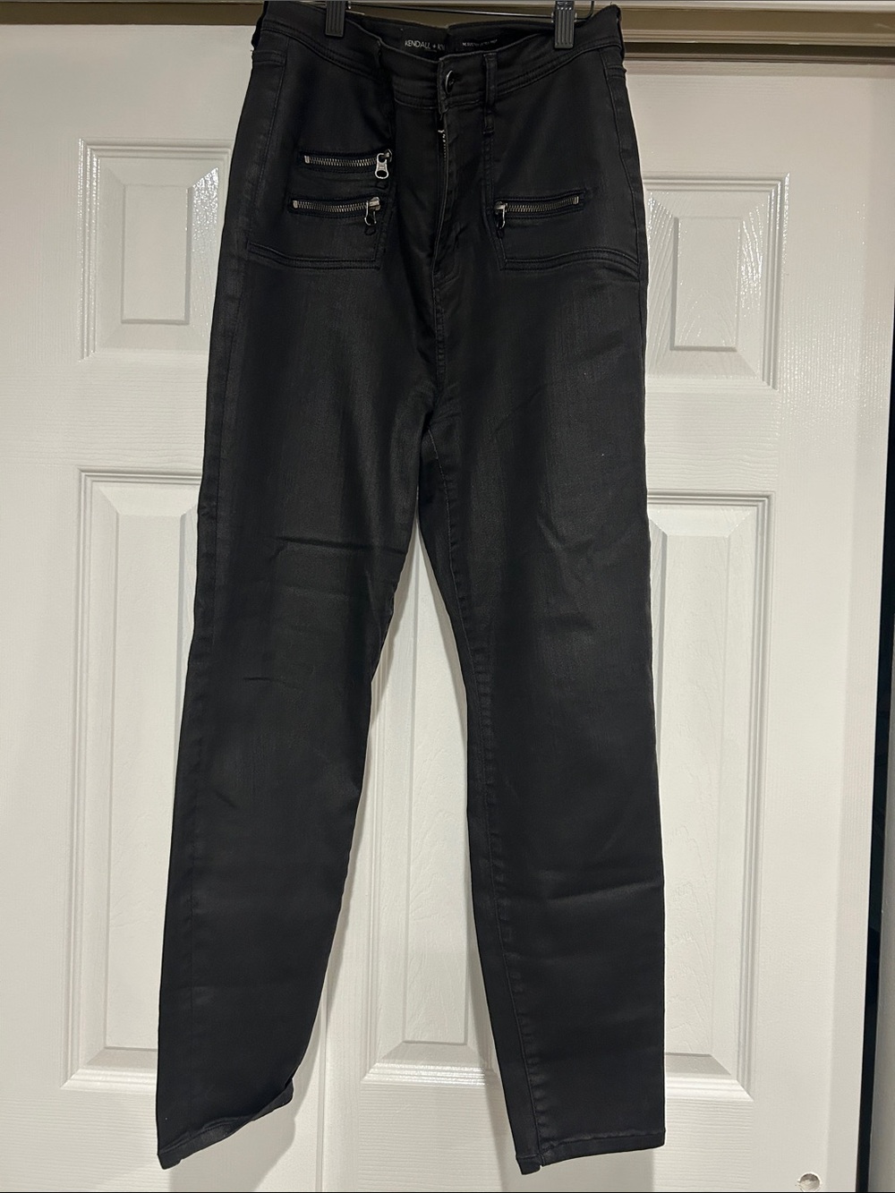 Kendall & Kylie Black Skinny Jeans with Zip Pocket Detail